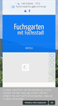 Mobile Screenshot of fuchsgarten.de